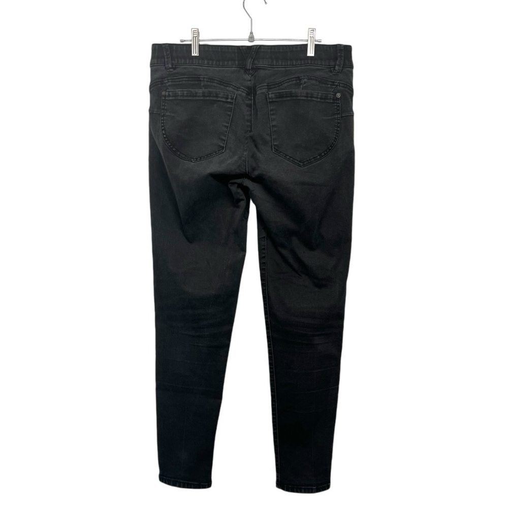 Democracy Abroad Solution Black Mid Rise Skinny Stretch Jeans Women’s 10 - Picture 7 of 13
